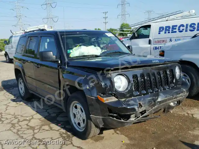 2016 Jeep Patriot Sport 1C4NJPBA1GD589144 — hoton gwanjo Copart na 1