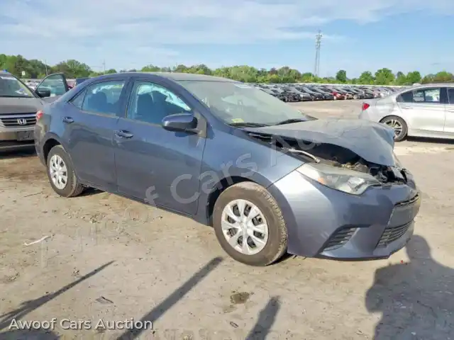 2015 Toyota Corolla 2T1BURHE3FC343563 — Copart auction photo 4