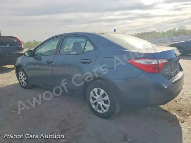 2015 Toyota Corolla 2T1BURHE3FC343563 — Copart auction photo 2