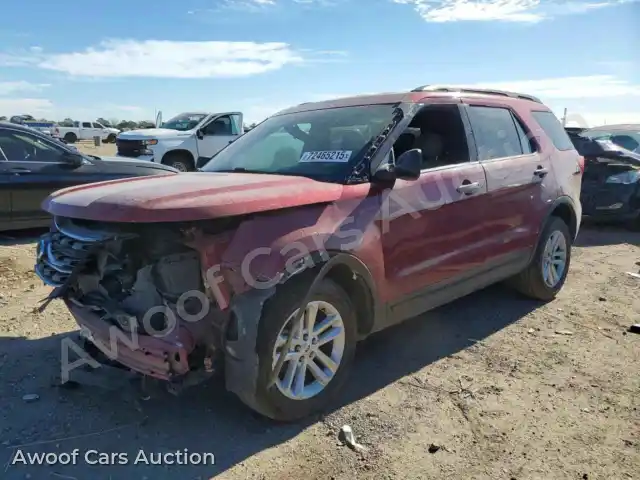 2017 Ford Explorer 1FM5K7BHXHGA48485 — Copart auction photo 1