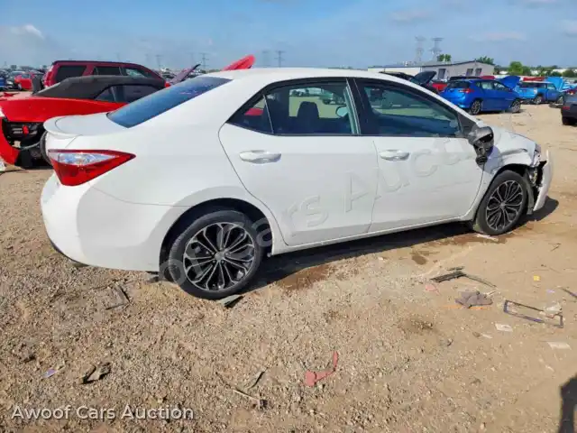 2015 Toyota Corolla 2T1BURHEXFC265752 — Copart auction photo 3