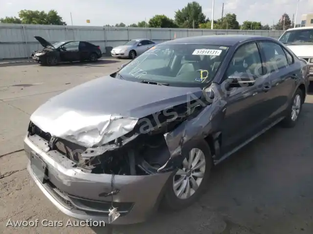 2014 Volkswagen Passat 1VWAT7A35EC112289 — hoton gwanjo Copart na 2