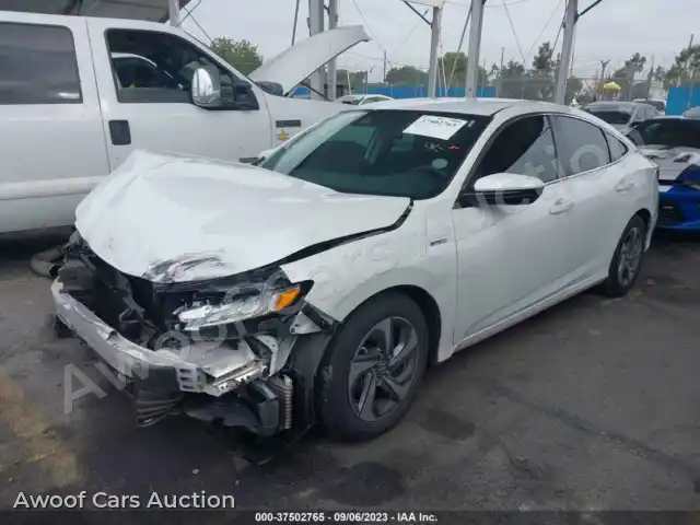 2020 Honda Insight 19XZE4F5XLE013269 — Iaai auction photo 2
