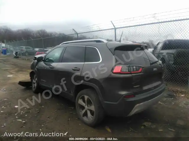2019 Jeep Cherokee 1C4PJLDB4KD448178 — Iaai auction photo 3