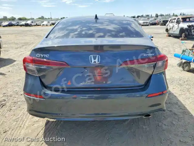 2025 Honda Civic 2HGFE2F55SH518616 — Copart auction photo 6
