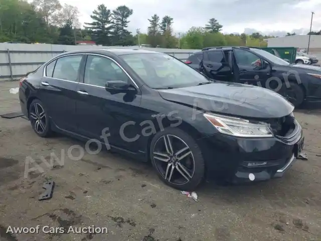 2017 Honda Accord 1HGCR3F9XHA010214 — Copart auction photo 4