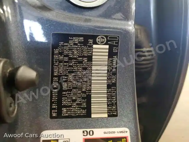 2015 Toyota Corolla 2T1BPRHE3FC308500 — Copart auction photo 12