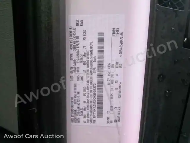 2016 Ford Transit 1FTYR1ZMXGKB05373 — Manheim auction photo 6