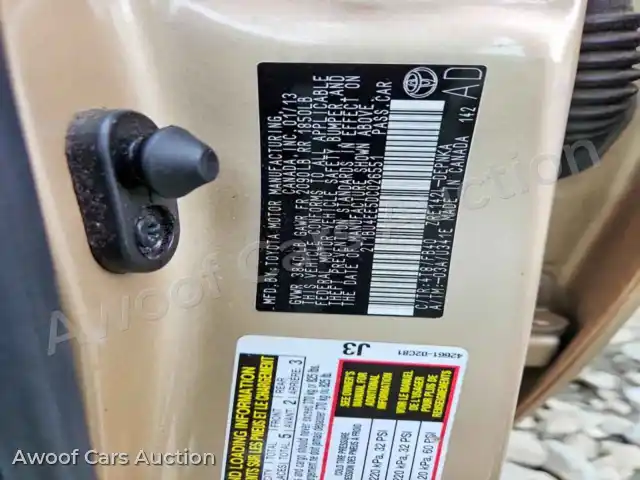 2013 Toyota Corolla 2T1BU4EE5DC026551 — Copart auction photo 12