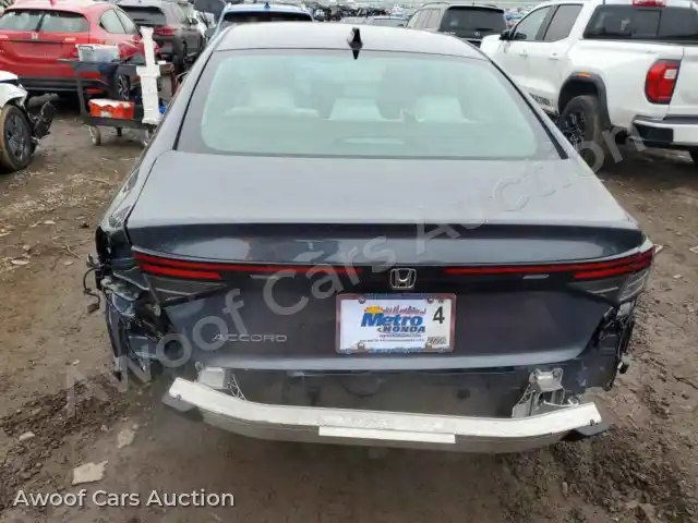 2025 Honda Accord 1HGCY1F47SA087674 — hoton gwanjo Copart na 6