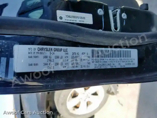 2015 Jeep Compass 1C4NJDBB5FD130429 — Copart auction photo 10