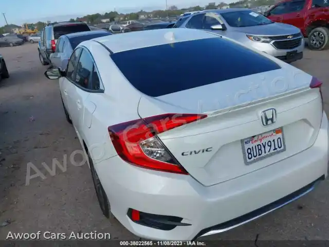 2020 Honda Civic 19XFC1F30LE219836 — photo 3 de la vente Iaai