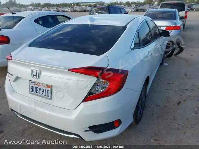 2020 Honda Civic 19XFC1F30LE219836 — photo 4 de la vente Iaai