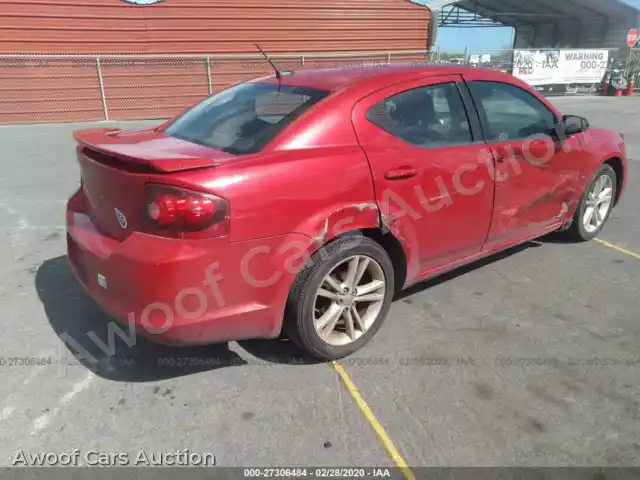 2014 Dodge Avenger 1C3CDZAB2EN175242 — Iaai auction photo 4