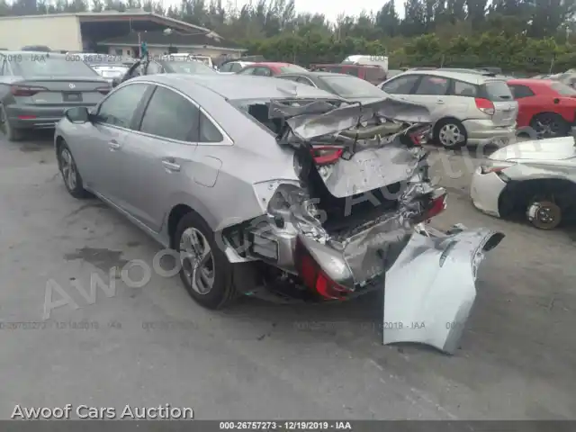2019 Honda Insight 19XZE4F56KE030116 — Iaai auction photo 3