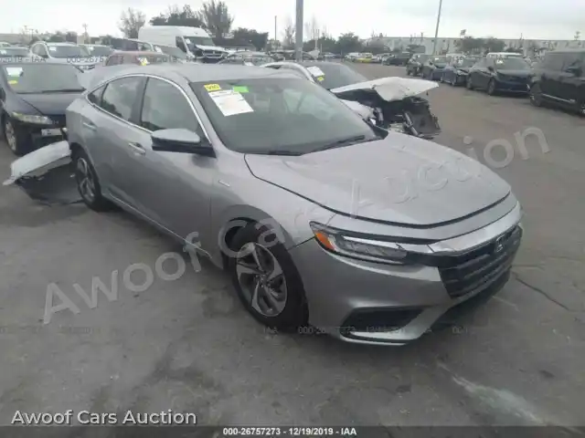 2019 Honda Insight 19XZE4F56KE030116 — Iaai auction photo 1