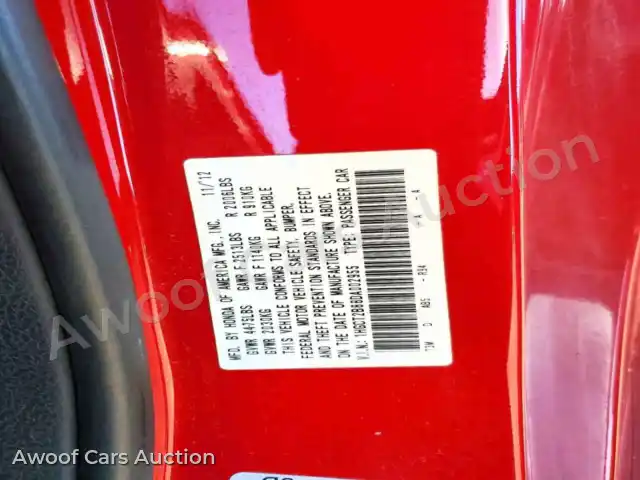 2013 Honda Accord 1HGCT2B88DA002955 — photo 12 de la vente Copart