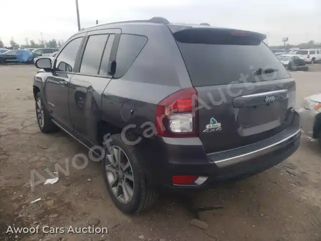 2017 Jeep Compass 1C4NJDEBXHD190219 — photo 3 de la vente Copart