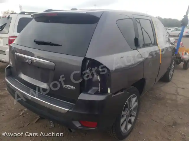 2017 Jeep Compass 1C4NJDEBXHD190219 — photo 4 de la vente Copart