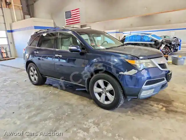 2012 Acura MDX 2HNYD2H32CH534760 — photo 4 de la vente Copart