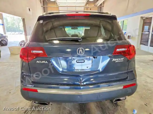 2012 Acura MDX 2HNYD2H32CH534760 — photo 6 de la vente Copart