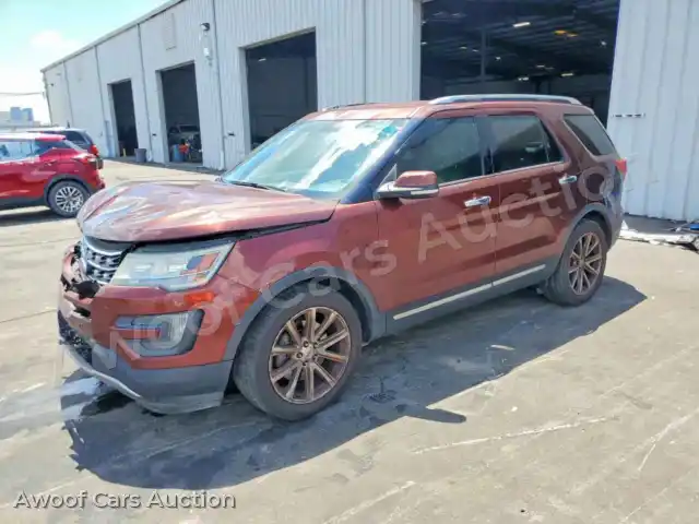 2016 Ford Explorer 1FM5K7F88GGA46064 — photo 1 de la vente Copart