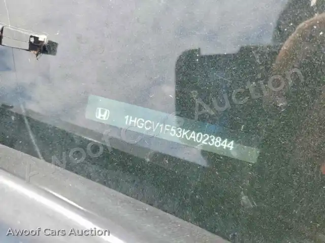 2019 Honda Accord 1HGCV1F53KA023844 — Copart auction photo 13