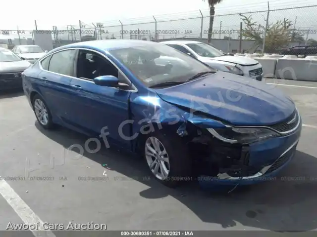 2015 Chrysler 200 1C3CCCAB4FN723047 — Iaai auction photo 1
