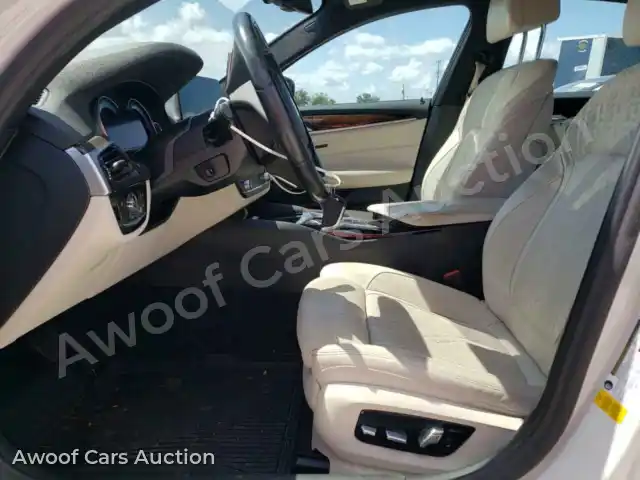 2018 BMW 5 Series WBAJE5C52JG917490 — photo 7 de la vente Copart