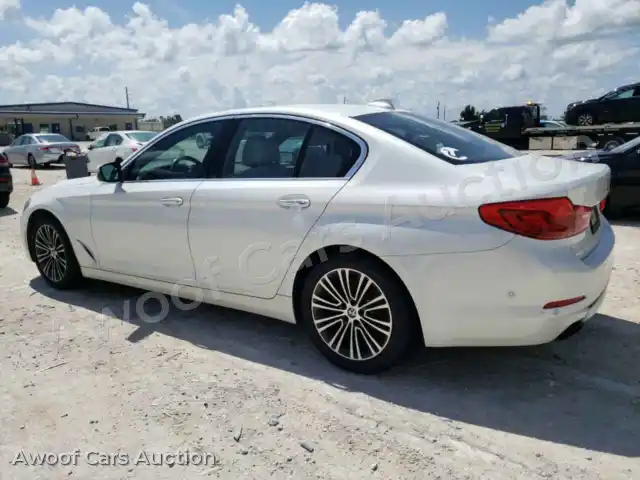 2018 BMW 5 Series WBAJE5C52JG917490 — photo 2 de la vente Copart
