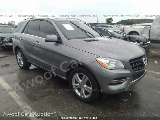 2014 Mercedes-Benz ML 4JGDA5JB2EA373775 — Iaai auction photo 1