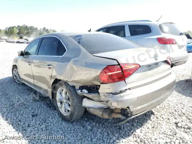 2016 Volkswagen Passat 1VWAT7A37GC011967 — photo 3 de la vente Copart