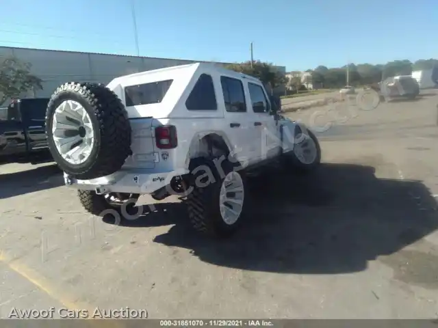 2018 Jeep Wrangler Unlimited 1C4HJXDG7JW324528 — photo 4 de la vente Iaai