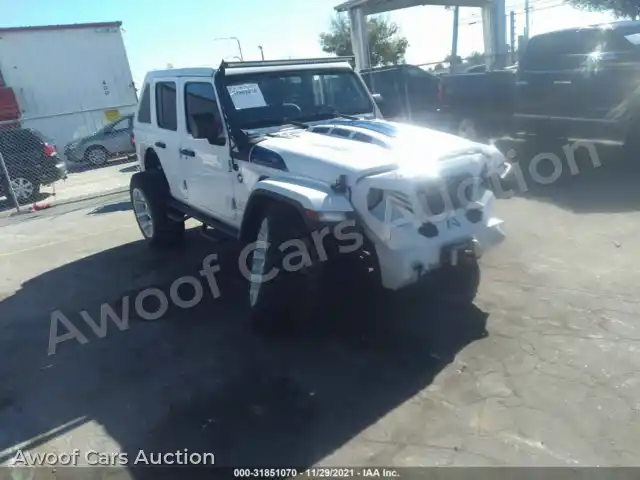 2018 Jeep Wrangler Unlimited 1C4HJXDG7JW324528 — photo 1 de la vente Iaai
