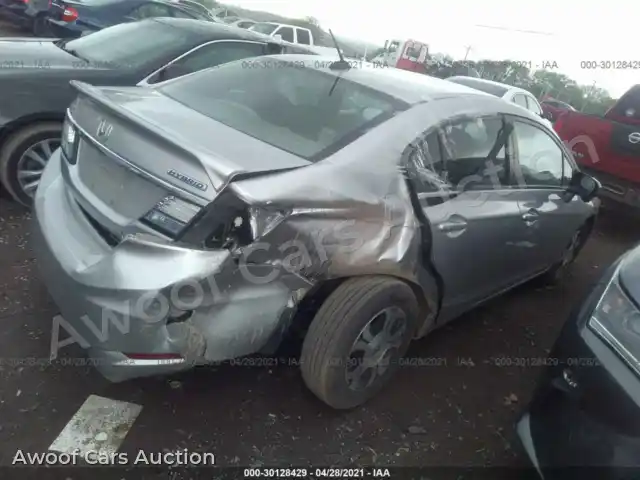 2015 Honda Civic Hybrid 19XFB4F2XFE002634 — Iaai auction photo 4