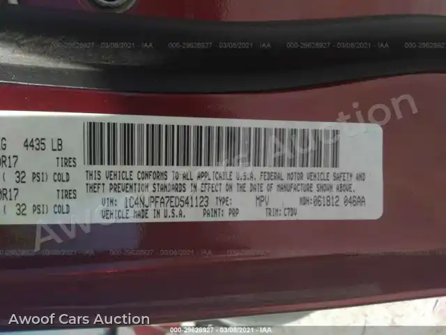 2014 Jeep Patriot 1C4NJPFA7ED541123 — Iaai auction photo 9