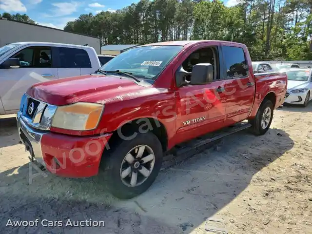 2008 Nissan Titan 1N6AA07C68N351945 — Copart auction photo 1