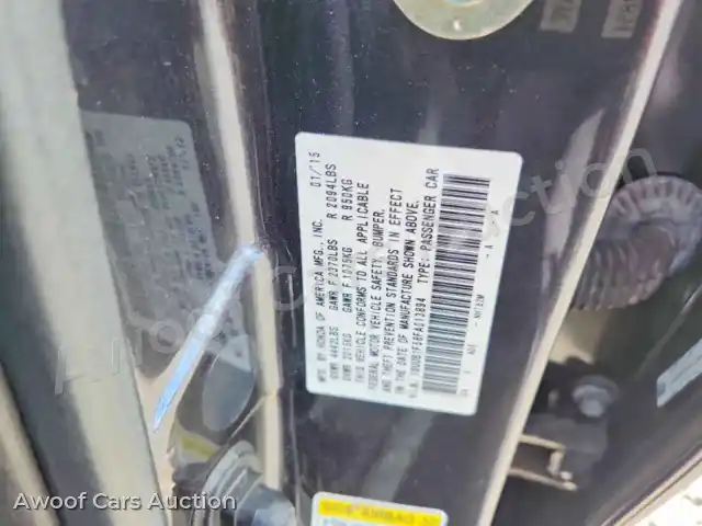 2015 Acura TLX 19UUB1F58FA013894 — Copart auction photo 12