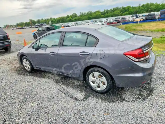 2014 Honda Civic 19XFB2F5XEE202412 — Copart auction photo 2