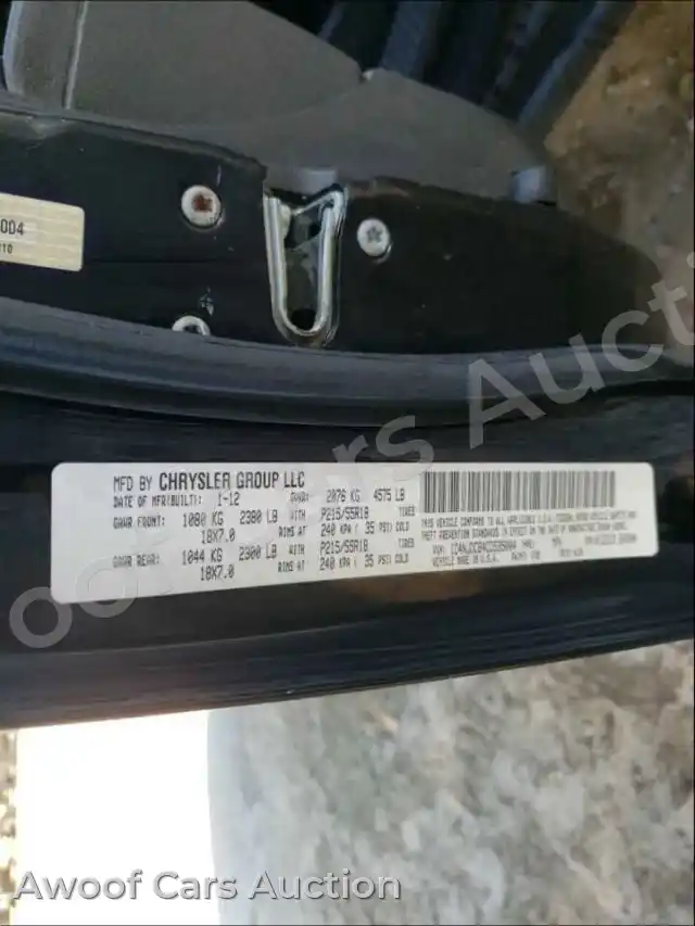 2012 Jeep Compass 1C4NJDCB4CD595004 — Copart auction photo 10