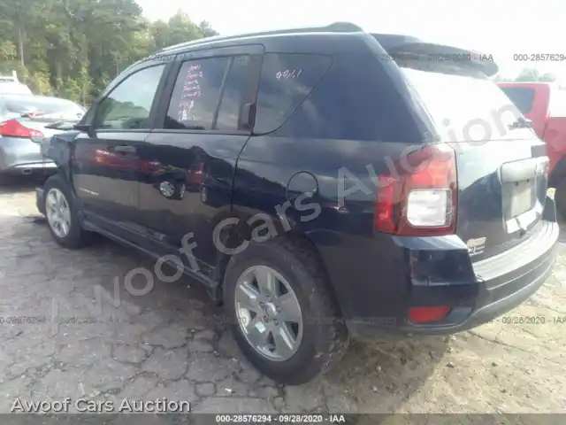 2016 Jeep Compass 1C4NJCBAXGD763379 — Iaai auction photo 3