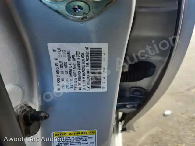 2013 Honda Accord 1HGCR2F8XDA164403 — Copart auction photo 12