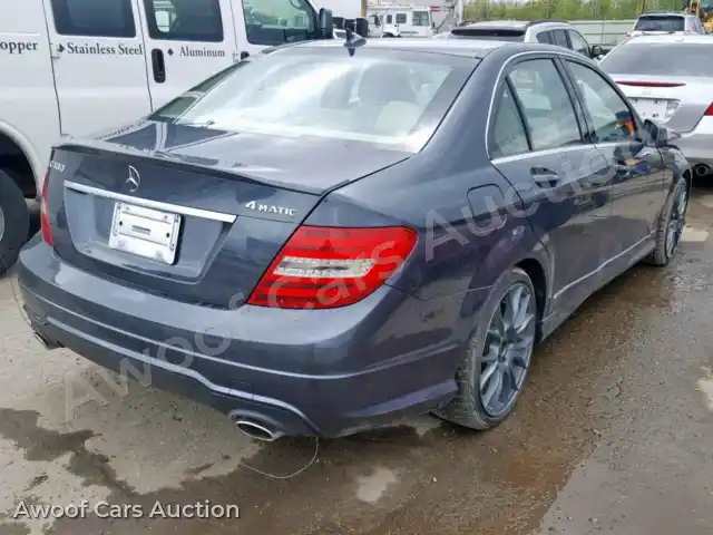 2014 Mercedes-Benz C Class WDDGF8AB1EG184350 — Copart auction photo 4