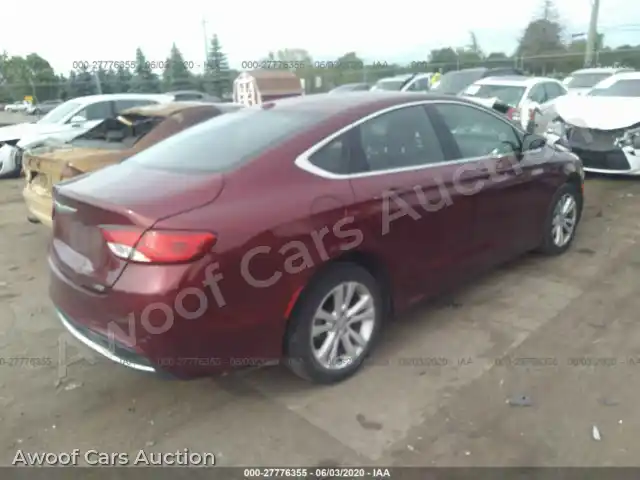 2016 Chrysler 200 1C3CCCAB6GN102880 — Iaai auction photo 4