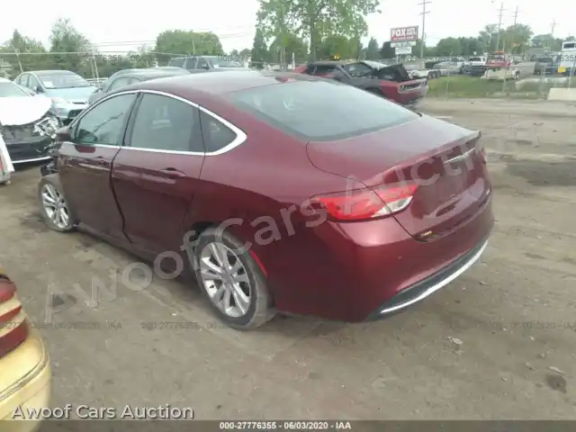 2016 Chrysler 200 1C3CCCAB6GN102880 — Iaai auction photo 3