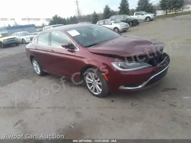 2016 Chrysler 200 1C3CCCAB6GN102880 — Iaai auction photo 1