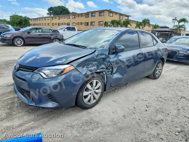 2015 Toyota Corolla 2T1BURHE5FC303582 — Copart auction photo 1
