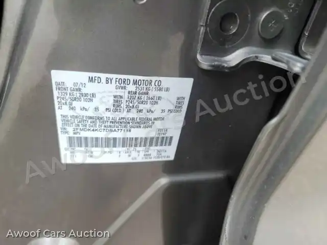 2013 Ford Edge 2FMDK4KC7DBA77118 — Manheim auction photo 15