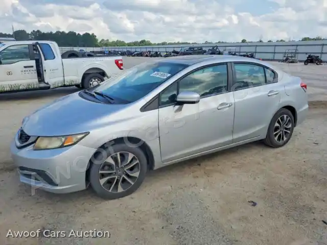 2014 Honda Civic 19XFB2F8XEE240054 — Copart auction photo 1