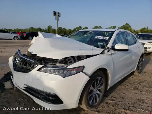2015 Acura TLX 19UUB1F31FA027361 — Copart auction photo 2